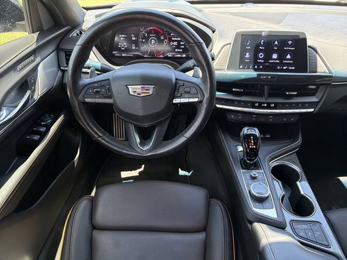 Certified 2023 Cadillac CT4 V w/ Navigation Package RWD image 13