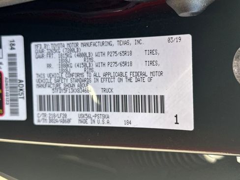 Used 2019 Toyota Tundra TRD Pro image 55