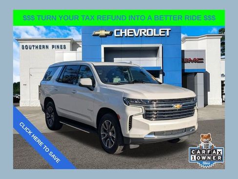 Used 2021 Chevrolet Tahoe LT w/ LT Signature Package image 1