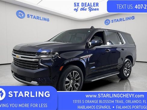 Used 2022 Chevrolet Tahoe LT w/ LT Signature Plus Package image 1