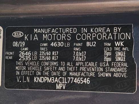 Used 2020 Kia Sportage LX FWD image 33