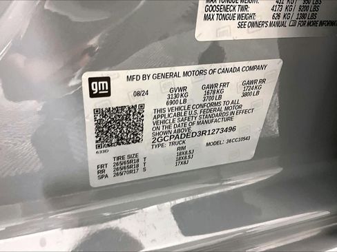 Certified 2024 Chevrolet Silverado 1500 RST RWD image 36