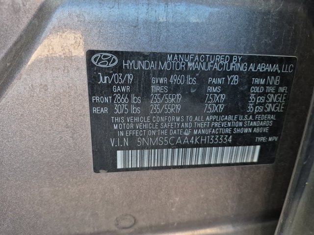 Used 2019 Hyundai Santa Fe Limited AWD/4WD image 15