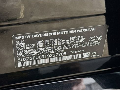 New 2026 BMW X5 xDrive40i w/ M Sport Package AWD/4WD image 50
