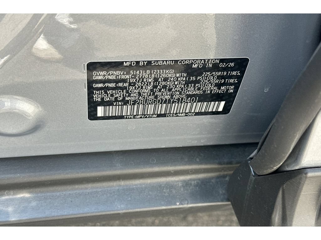 New 2026 Subaru Outback Limited XT AWD/4WD image 26