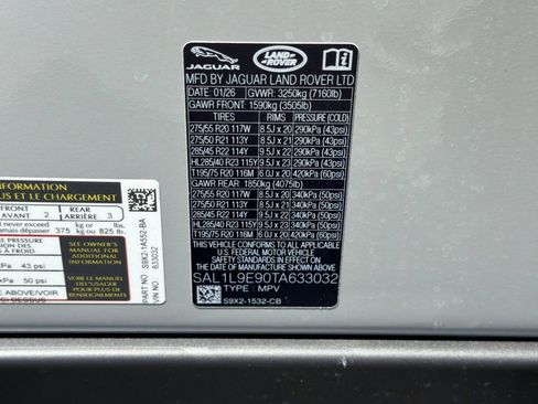 New 2026 Land Rover Range Rover Sport Dynamic SE AWD/4WD image 19
