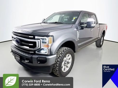 Certified 2021 Ford F350 Platinum w/ FX4 Off-Road Package image 4