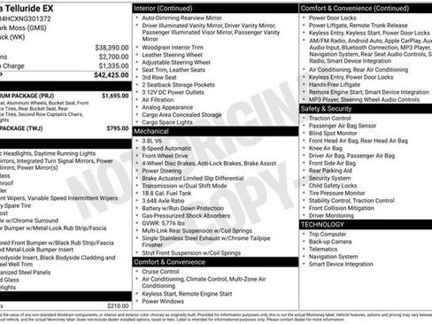 Certified 2022 Kia Telluride EX w/ EX Premium Package image 36
