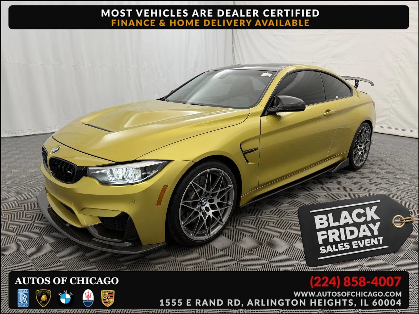Used 2018 BMW M4 Coupe RWD image 1