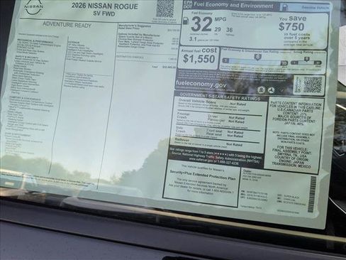 New 2026 Nissan Rogue SV image 16