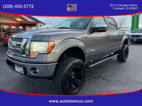 Used 2012 Ford F150 Lariat w/ Lariat Chrome Pkg image 1