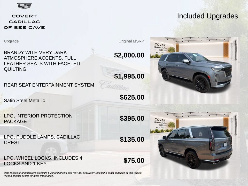 Used 2021 Cadillac Escalade Premium Luxury AWD/4WD image 9