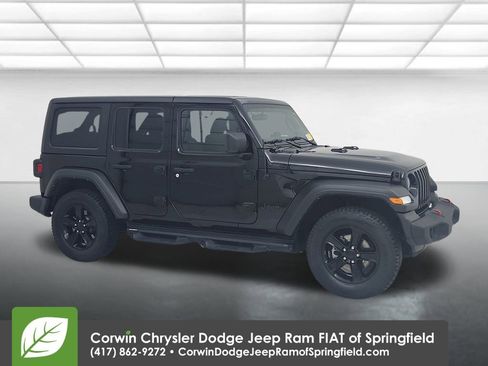 Certified 2022 Jeep Wrangler Unlimited Sport image 1