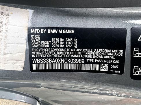 Used 2022 BMW M4 xDrive Competition w/ M Driver's Package image 29