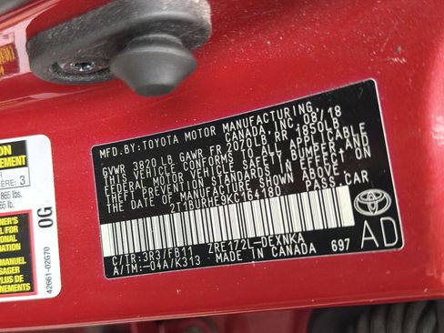 Certified 2019 Toyota Corolla LE FWD image 21