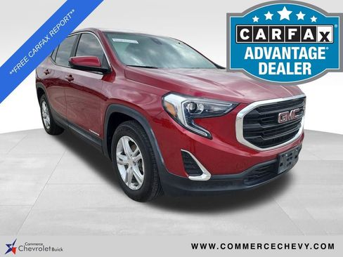 Used 2021 GMC Terrain SLE image 1