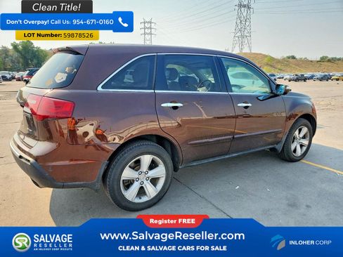 Used 2011 Acura MDX w/ Technology Package AWD/4WD image 4