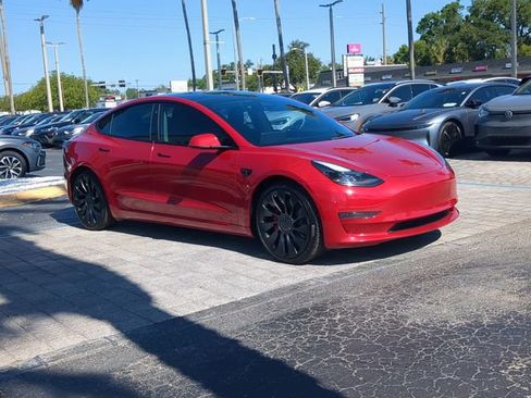 Used 2022 Tesla Model 3 Performance AWD/4WD image 2