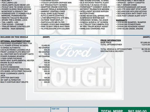 Used 2022 Ford F350 Platinum AWD/4WD image 2