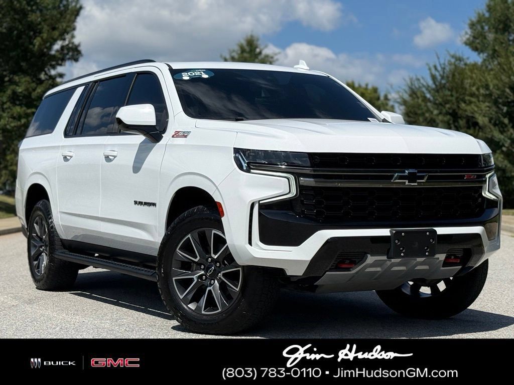 Certified 2021 Chevrolet Suburban Z71 w/ Rear Media and Nav Package AWD/4WD image 2