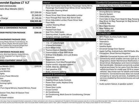 Used 2019 Chevrolet Equinox LT FWD image 38