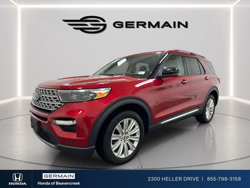 Used 2022 Ford Explorer Limited w/ Limited Technology Package AWD/4WD image 2