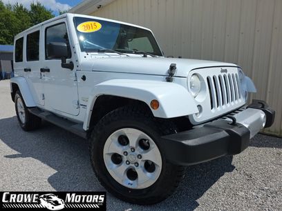 Used 2015 Jeep Wrangler Unlimited Sahara w/ Connectivity Group