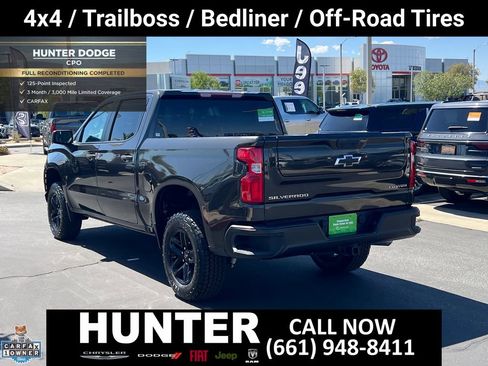Used 2021 Chevrolet Silverado 1500 Custom Trail Boss AWD/4WD image 4