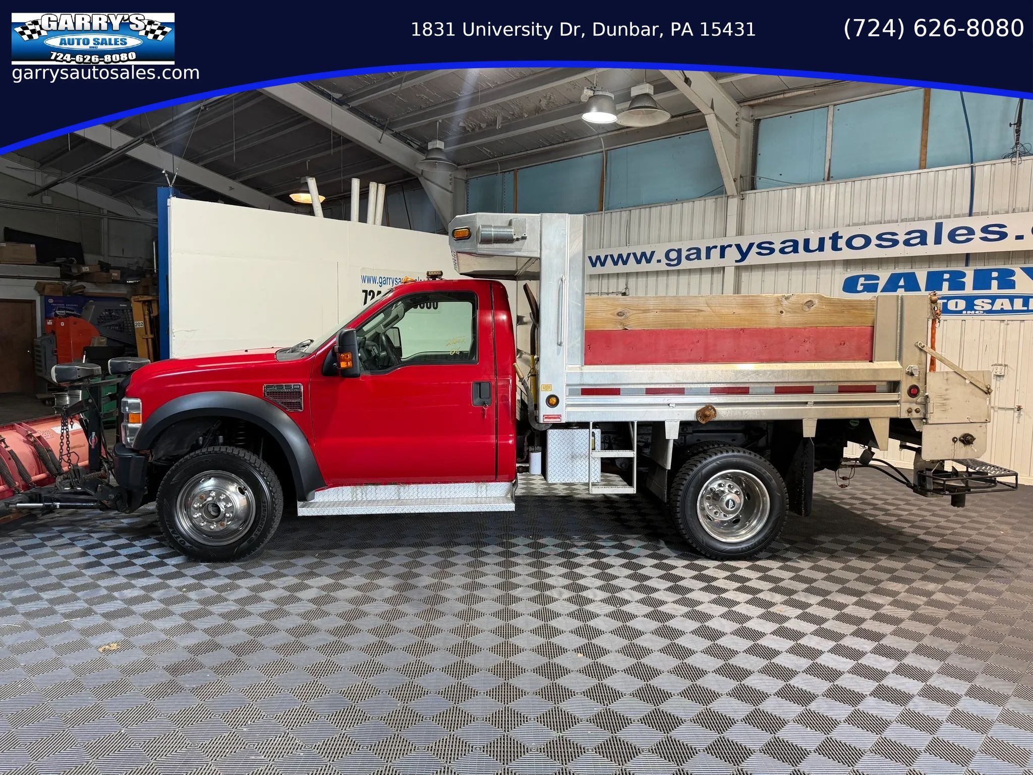 Used 2008 Ford F550 4x4 Regular Cab Super Duty image 8