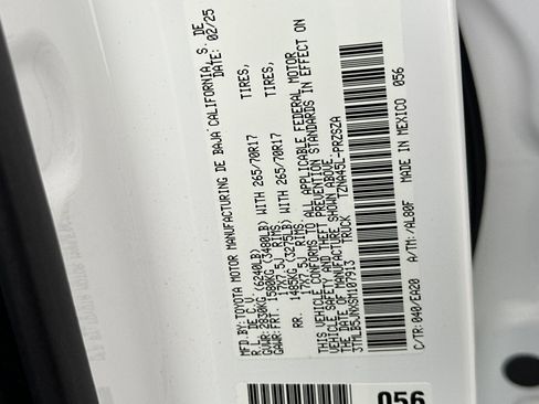 New 2025 Toyota Tacoma TRD Off-Road image 26