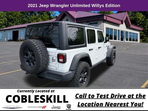 Used 2021 Jeep Wrangler Unlimited Sport AWD/4WD image 4