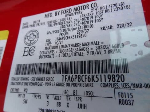 Used 2019 Ford Mustang GT Premium w/ GT Performance Package image 48