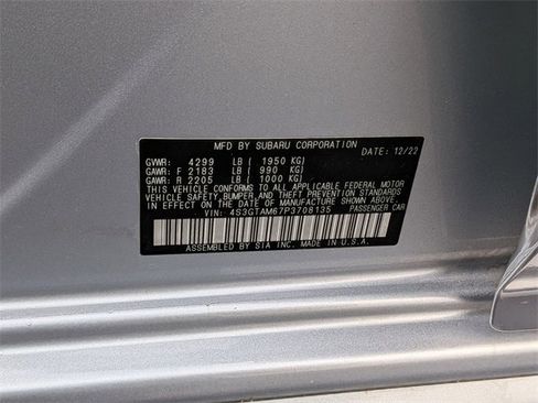 Certified 2023 Subaru Impreza 2.0i Sport image 32