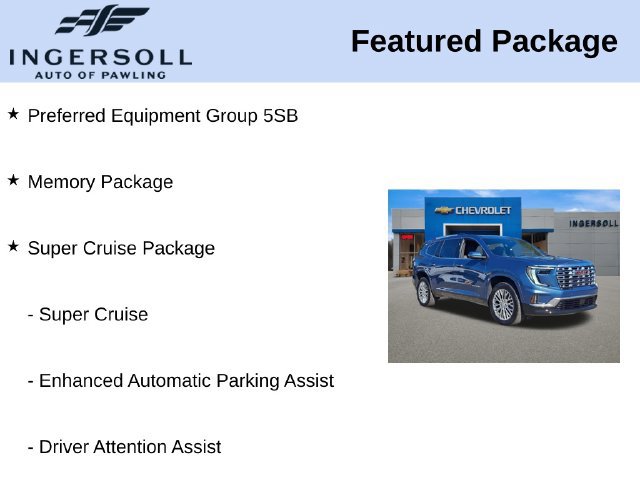 Used 2026 GMC Acadia Denali w/ Super Cruise Package AWD/4WD image 15