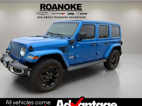 Used 2021 Jeep Wrangler Unlimited Sahara w/ Cold Weather Group image 1