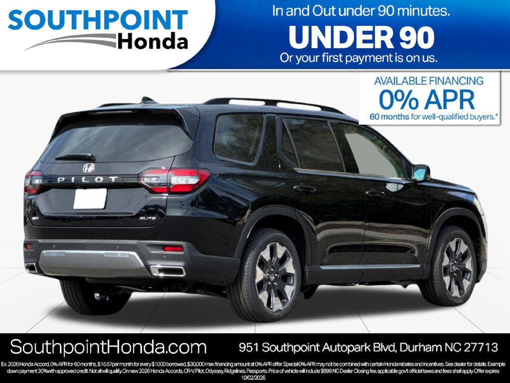 New 2026 Honda Pilot Elite image 3