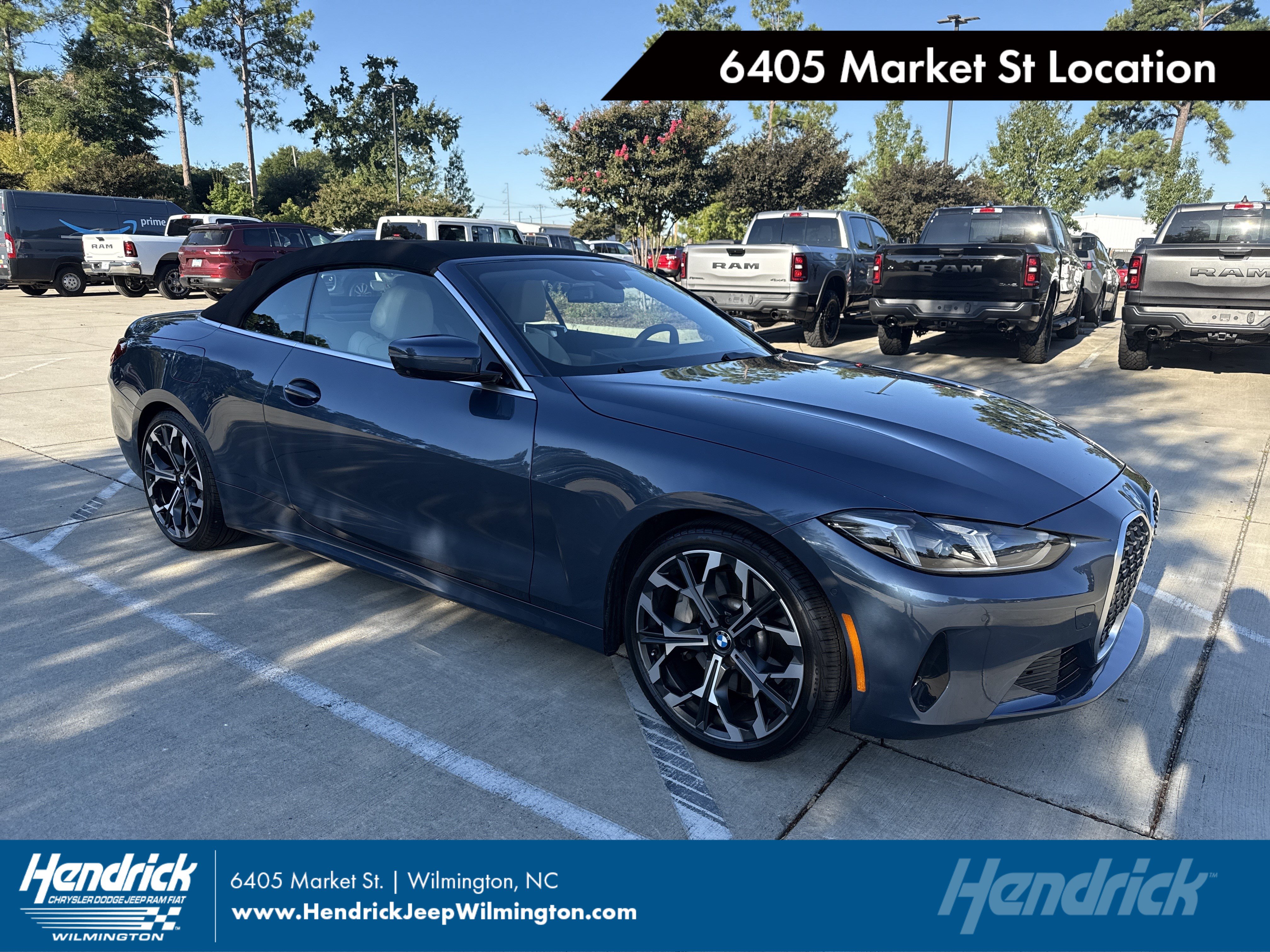 Used 2026 BMW 430i Convertible w/ Premium Package RWD image 1