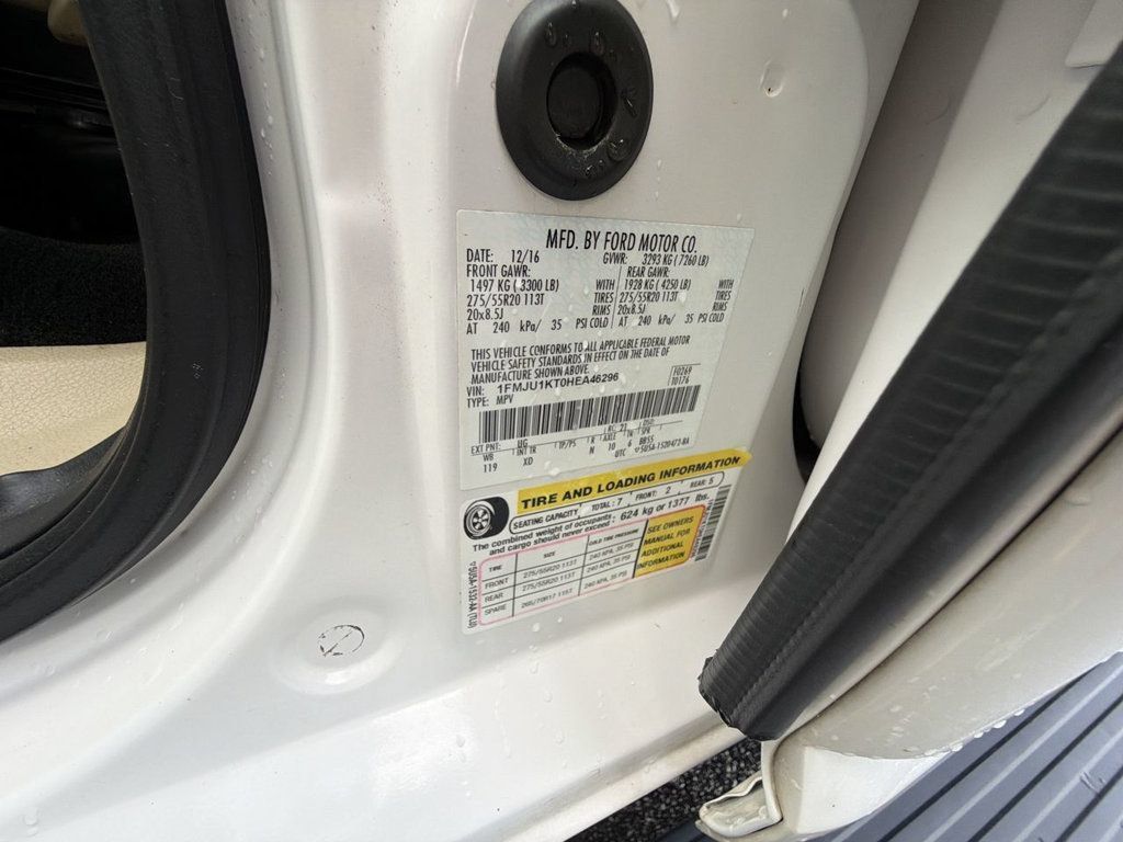 Used 2017 Ford Expedition Limited w/ Equipment Group 301A RWD image 25