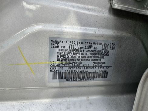 Used 2023 Nissan Sentra S image 16