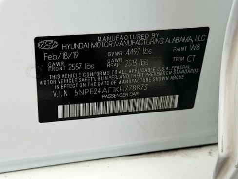 Used 2019 Hyundai Sonata SE w/ Winter Weather Package FWD image 28