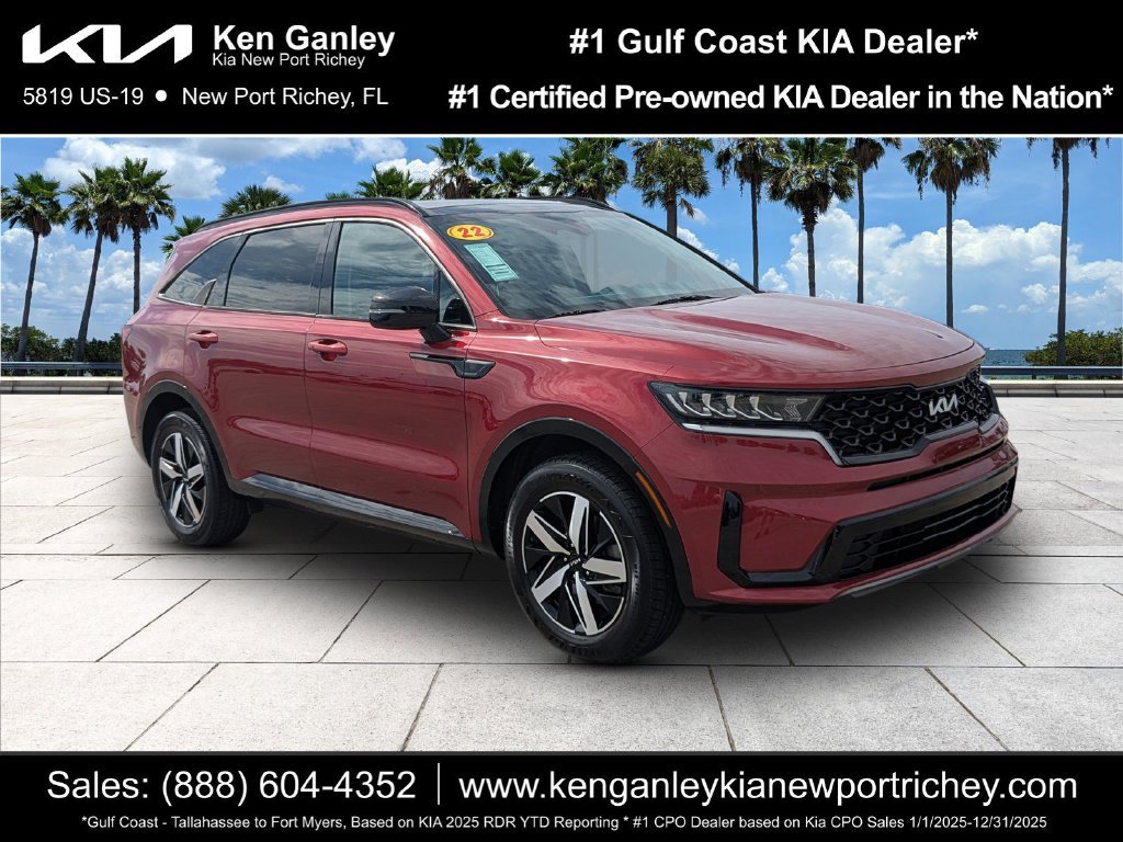 Used 2022 Kia Sorento S w/ Panoramic Sunroof Package FWD image 1