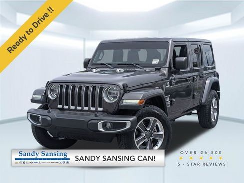 Certified 2021 Jeep Wrangler Unlimited Sahara AWD/4WD image 1