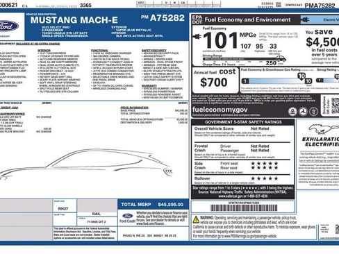 Used 2023 Ford Mustang Mach-E Select RWD image 1