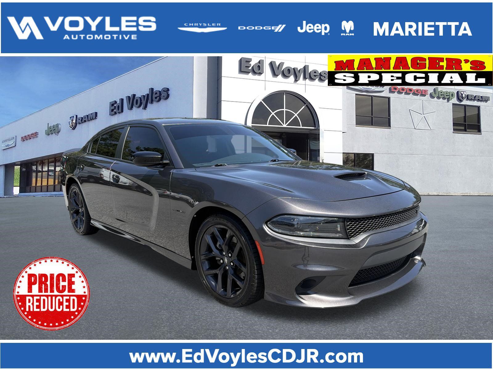 Used 2022 Dodge Charger R/T w/ Blacktop Package RWD image 1