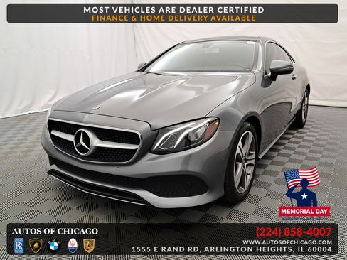 Used 2018 Mercedes-Benz E 400 Coupe w/ Premium 1 Package image 1
