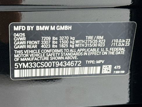 New 2026 BMW XM Label Red w/ M Driver's Package AWD/4WD image 34