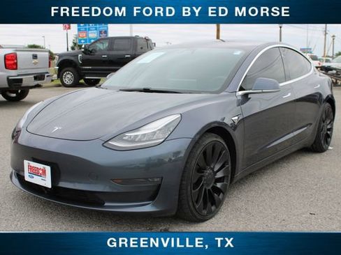 Used 2020 Tesla Model 3 Performance AWD/4WD image 1