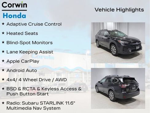 Used 2023 Subaru Outback Premium AWD/4WD image 11