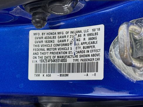 Used 2019 Honda Insight Touring image 40