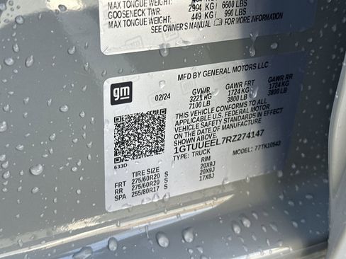 Used 2024 GMC Sierra 1500 AT4 w/ Technology Package image 35